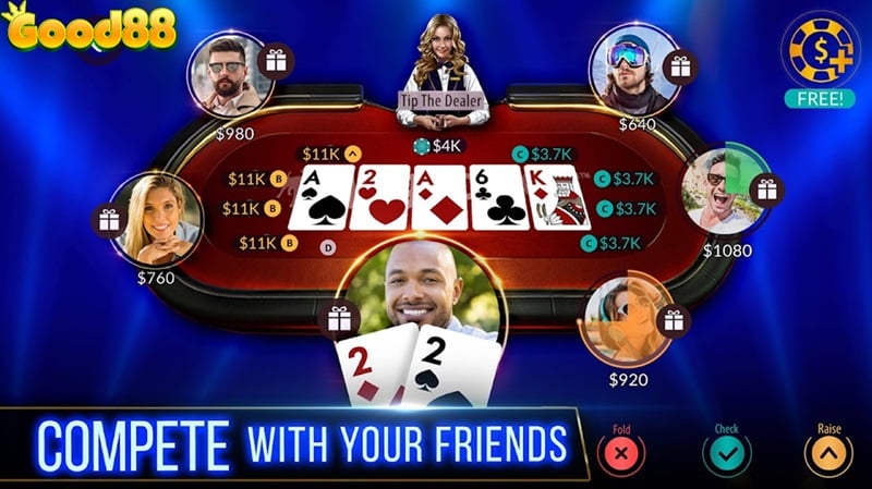 cách chơi poker tại Good88